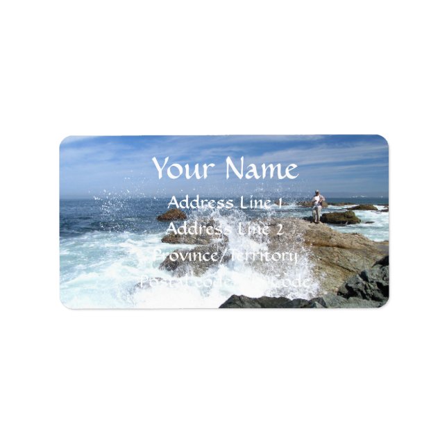 Étiquette Pêche à haute vitesse (Devant)