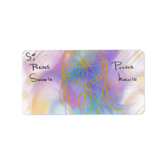 Étiquette Pegatina puedes hacerlo