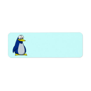 Étiquette Penquin Animé