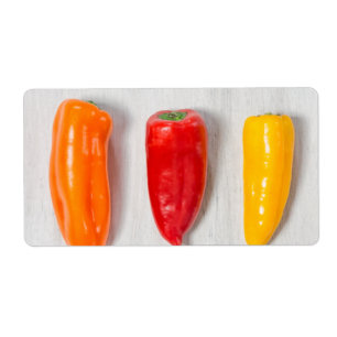 Étiquette Pepper Still Life