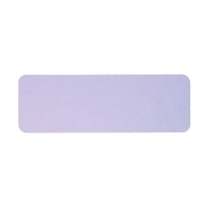 Étiquette personnalisable Pale Lavender Blank