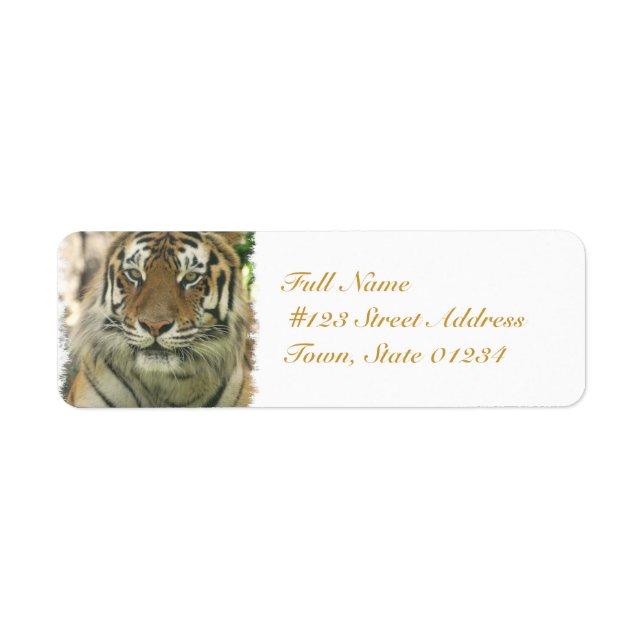 Étiquette Personnaliser (Devant)