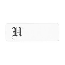 Personnaliser l'étiquette d'adresse de retour Mono