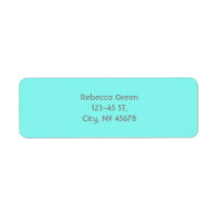 Petite chic aqua turquoise Robins Bleu oeuf