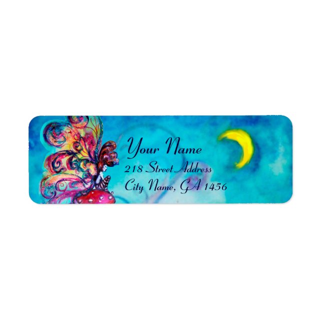 ÉTIQUETTE PETITE ELLE DE CHAMPIGNONS (Devant)