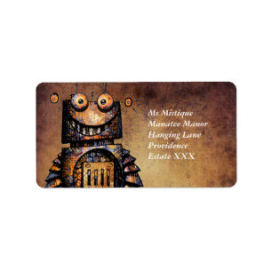 Étiquette Peu de robot