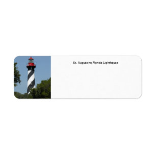 Étiquette Phare de St Augustine la Floride