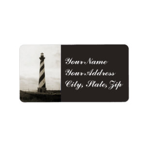 Étiquette Phare du Cap Hatteras