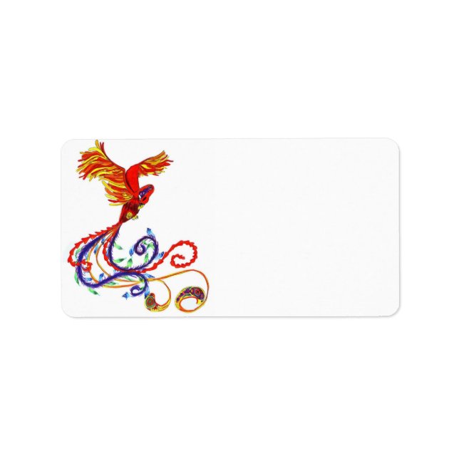 Étiquette Phoenix (Devant)