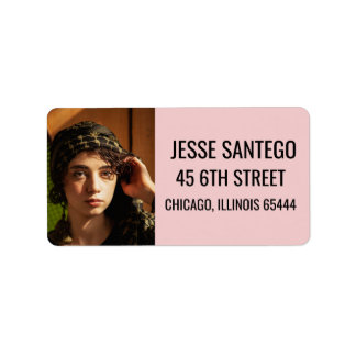 ÉTIQUETTE PHOTO RETURN ADDRESS LABELS CUSTOM