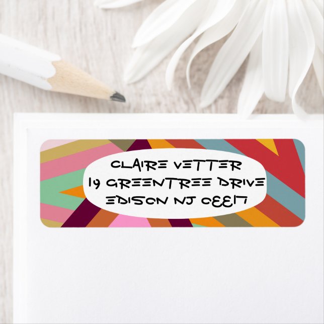 Étiquette Pics des années 1970 (En situation)