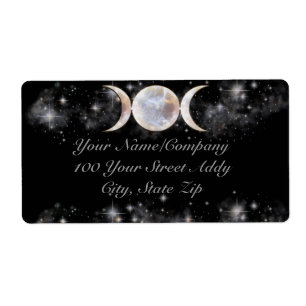 Étiquette Pierre de la lune triple de lune