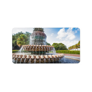 Étiquette Pineapple Fountain à Charleston