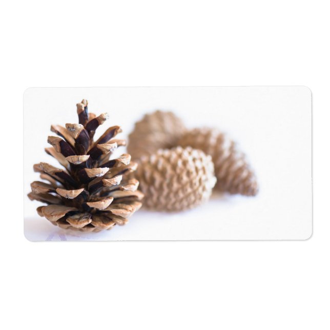 Étiquette Pinecones (Devant)