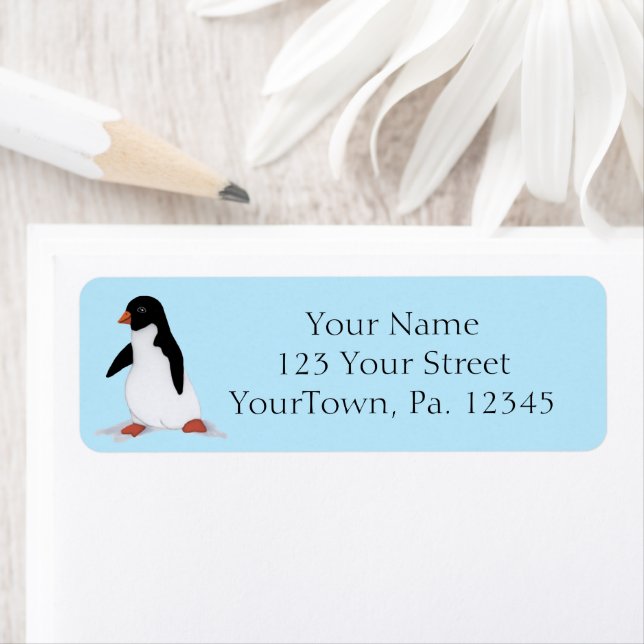 Étiquette Pingouin (En situation)
