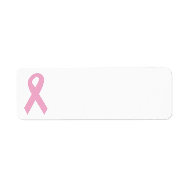 Étiquette Pink Aware Ribbon (Devant)