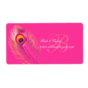 Étiquette PixDezines couleur paon/do-it-yourself arrière - p