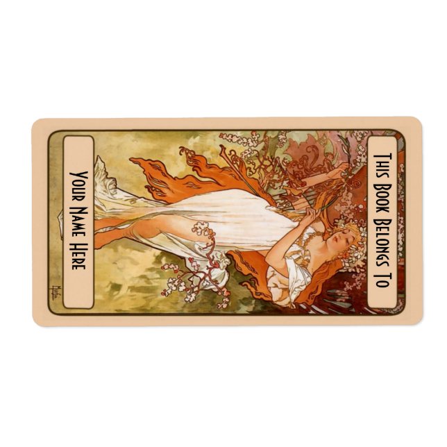 Étiquette Plaque (Devant)