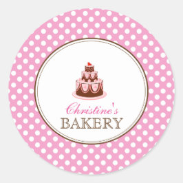 Étiquette Pois  de boulangerie  de boulangerie ros
