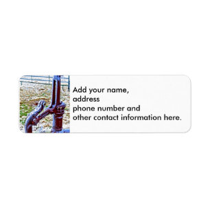 Étiquette Pompe 1 de moulin à vent