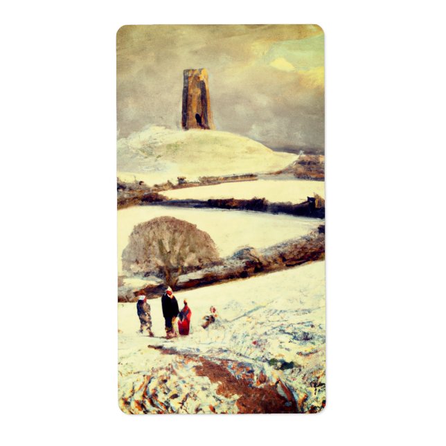 Étiquette Porte de Wintry (Devant)