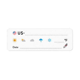 Étiquette Postcroisement ID US America Météo Date ル Météo