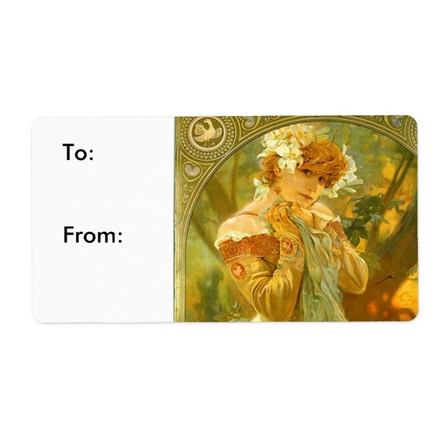 Étiquette Poster Lefevre Utile 1904 (Devant)