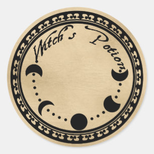 ÉTIQUETTE POTIONS DE WITCH