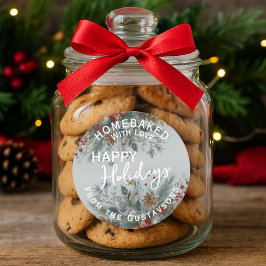 Étiquette pour biscuits de Noël faits maison perso
