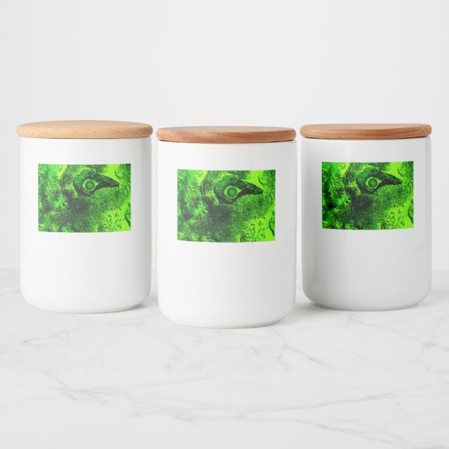 Étiquette Pour Bocaux à la recherche de vert (Bouteilles)