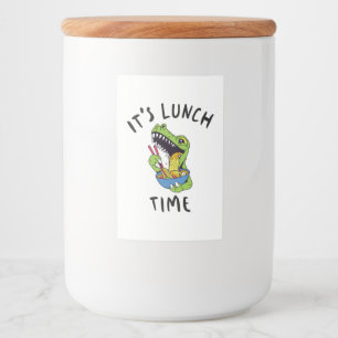 Étiquette Pour Bocaux C'est l'heure du déjeuner