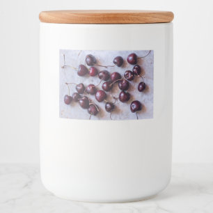 Étiquette Pour Bocaux Cherries