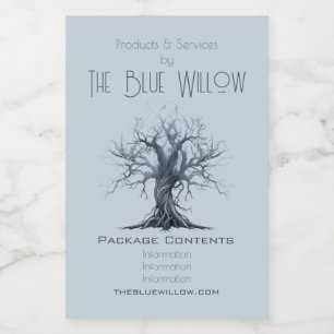 Étiquette Pour Bocaux Créez votre propre arbre bleu mystique Apothecary