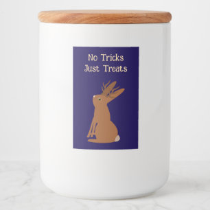 Étiquette Pour Bocaux Halloween Jackalope Trace ou traitement personnali
