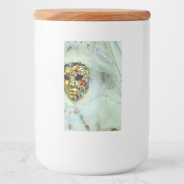 Étiquette Pour Bocaux Heure du carnaval (Devant)