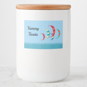 Étiquette Pour Bocaux Kite Surf