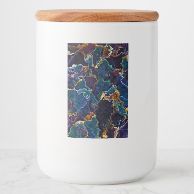 Étiquette Pour Bocaux Marche à huile (Devant)