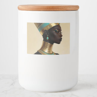 Étiquette Pour Bocaux Néfertiti revient — Reine africaine de l'Égypte an