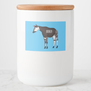 Étiquette Pour Bocaux Okapi