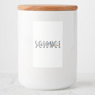 Étiquette Pour Bocaux Science