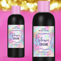 Shampooing Neon Holographic Soap Waterproof Étique