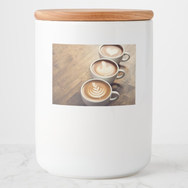 Étiquette Pour Bocaux tarros de comidas decápsulas de café (Devant)