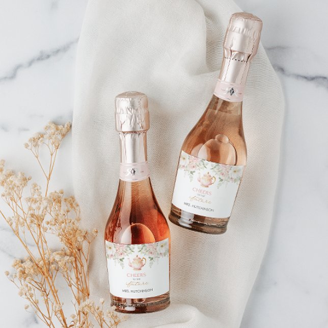 Étiquette Pour Bocaux Thé Party Baby Shower (Tea Party Bridal Shower Food Label)