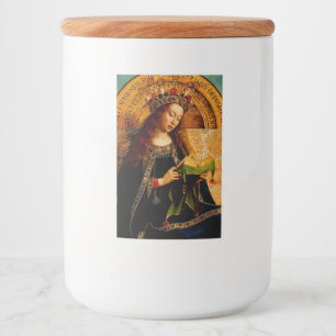 Étiquette Pour Bocaux Vierge Marie par Jan van Eyck