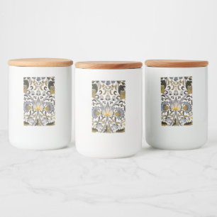 Étiquette Pour Bocaux William Morris Lodden Fleur florale