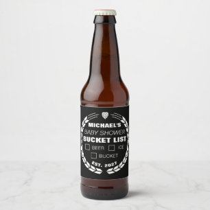 ÉTIQUETTE POUR BOUTEILLES DE BIÈRE 