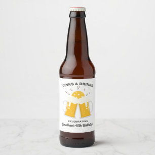 ÉTIQUETTE POUR BOUTEILLES DE BIÈRE 