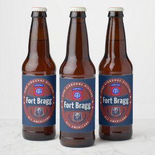 Étiquette Pour Bouteilles De Bière 82e division aéroportée