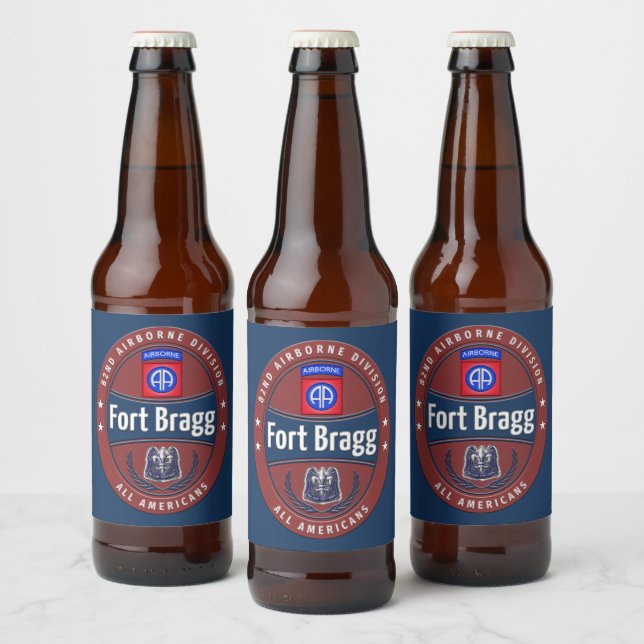 Étiquette Pour Bouteilles De Bière 82e division aéroportée (Bouteilles)