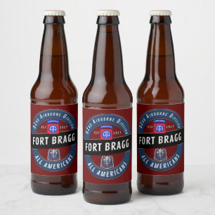 Étiquette Pour Bouteilles De Bière 82e division aéroportée